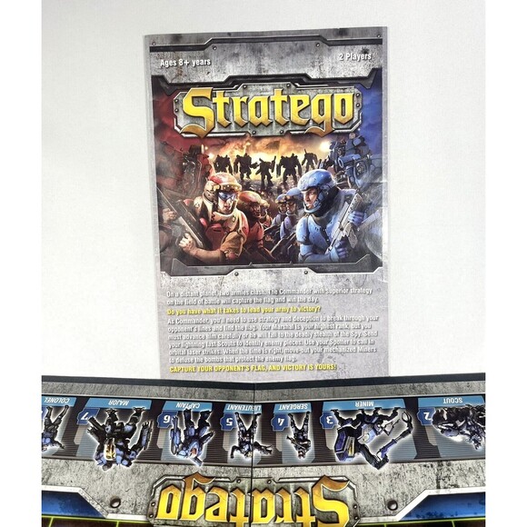 Stratego 2011 Classic Battlefield Strategy Board Game Spin Master Complete - Picture 13 of 14